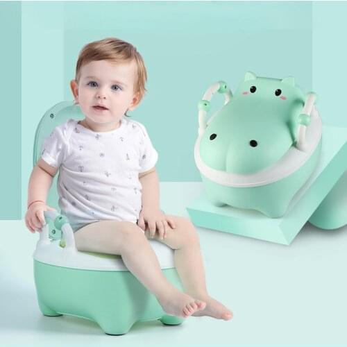 Baby Potty Chair Cute Cartoon Childrens Pot WC Plastic Training Boy Girls Child Toilet Seat Portable Child Potty Baby Toilet