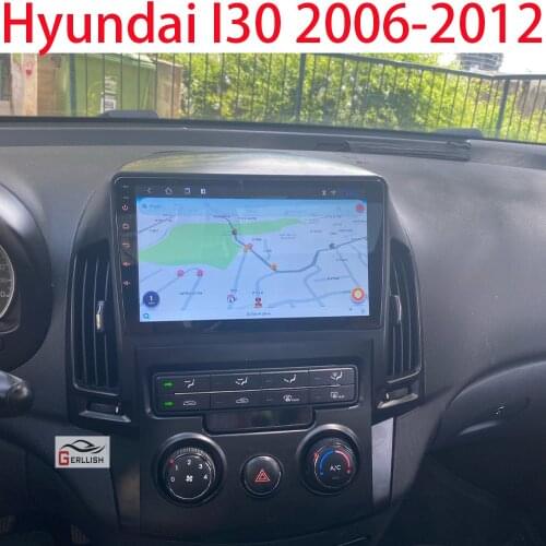 For Solaris Hyundai I30 I-30 2006- 2012 Central Multimidia Android Auto Autoradio Apple Car Carplay Wireless Coche Sistema Audio