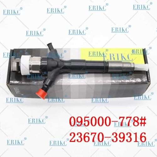 ERIKC 7780 095000-778# Injection Pump Parts Injector 095000-7780 Injector Diesel 0950007580 for Denso Accessories Toyota Hilux