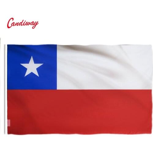 Candiway Republic of Chile flag polish flags Honduras Indoor Outdoor 90*150cm Chile flags Home Decoration