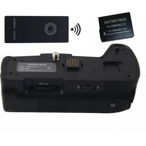 DMW-BGG1 Battery Grip+DMW-BLC12 BLC12 battery+2.4G Wireless Remote Control for Panasonic Lumix DMC-G85 DMC-G80 G85 G80 Camera