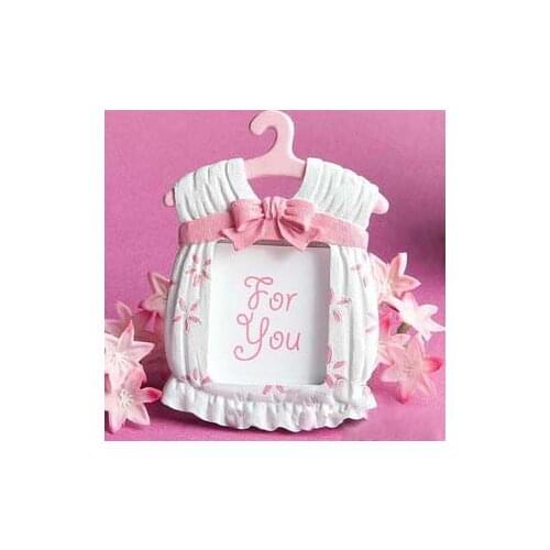 Hot sale baby shower favor Cute baby themed photo frame favors - girl 200PCS/LOT Wedding gift