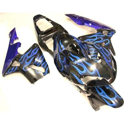 High quality in blueblack fairing kits for CBR600RR 03 04 F5 CBR 600RR 03-04 CBR600 RR 2003 2004 silver black fairings