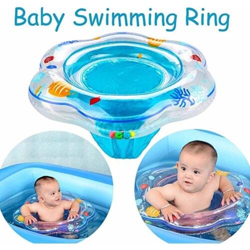 Inflatable Baby Swimming Ring Seat Kids Floating Swimming Circle Cushion Wheel Toodler Swimming Trainer Pool Accessory Water Toy
