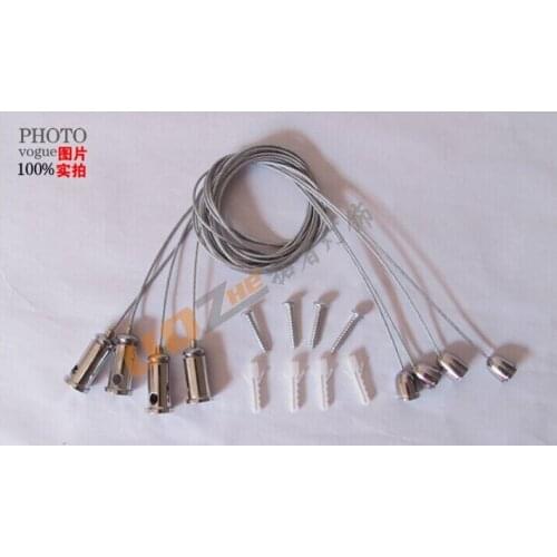 Lifting rope/hanging wires 4pcs/lot,for lifting various panel lights 300*300,300*600,300*1200,600*600,wire length 80cm