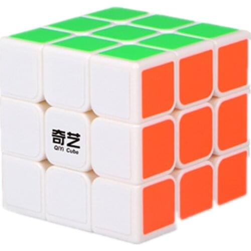 QIYI 3x3x3 Magic Cubes 5.6CM Black/White Speed Cube Puzzle Toys for Children Gift Magic Cube