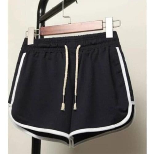 Women Summer Shorts Split Elastic Waist Short Loose European Style Beach Sexy Home Short Womens Fitness Yoga Shorts 3XL