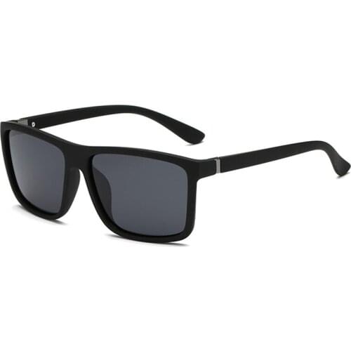 Sunglasses Men Polarized Square Sun Glasses for Male Vintage Retro Sunglasses-men 2019 Brand Designer Driving Aviation Uv400