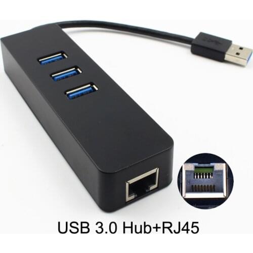 ZTM-968 5Gbps Super Speed 4 Ports USB 3.0 HUB 100Mbps 100Mbps RJ45 USB3.0 HUB External For Desktop/Laptop/Ultrabook