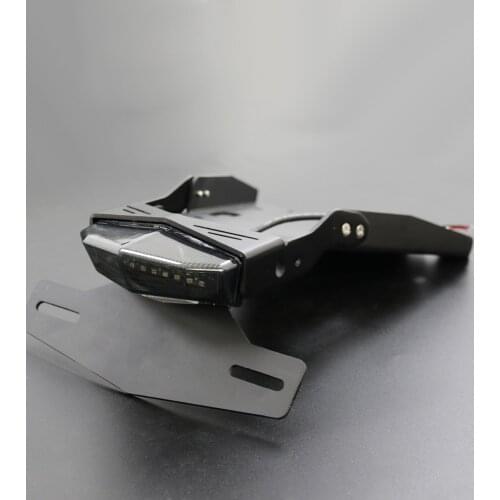 Motorcycle Tail Mount License Plate Bracket Brake Rear Lamp Taillight For Bmw R Nine T 2014-2018 R9t