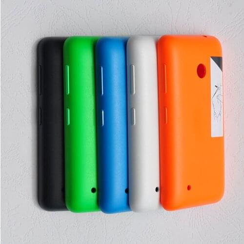 ZUCZUG New Plastic Rear Housing For Nokia Lumia Microsoft 530 Battery Cover Back Case With Side Buttons