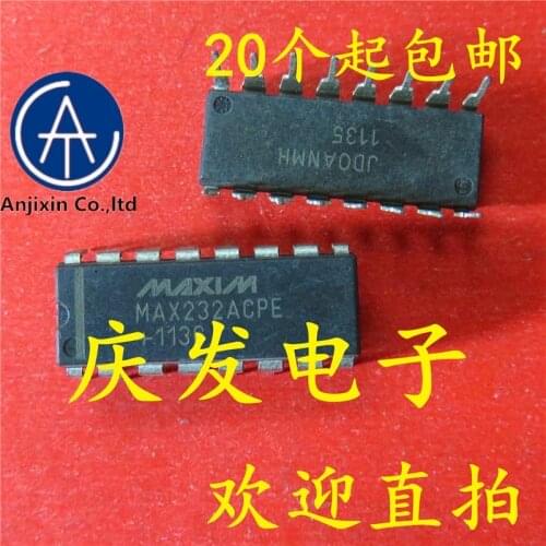 10pcs 100% orginal new 100% quality real stock MAX232ACPE MAX232AEPE MAX232A DIP16