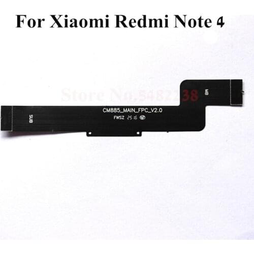 10pcs Original Motherboard Connector Flex cable For Xiaomi Redmi Note 4 NT4 Mainboard Data transfer tape Replacement part