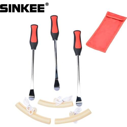 6pcs/set Motorcycle Bicycle Tire Spoons Levers Rim Protectors Tyre Tool Kit
