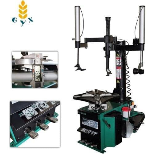 Automatic tire changer / tire balancer / left and right 24 inch double jibs / car tire changer / run-flat tire rake machine