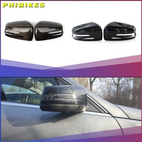 Car Wing Mirror Rearview Black Case Cover Housing L/R For Mercedes-Benz C-Class W176 W246 W204 W212 W221 CLS X156 C117