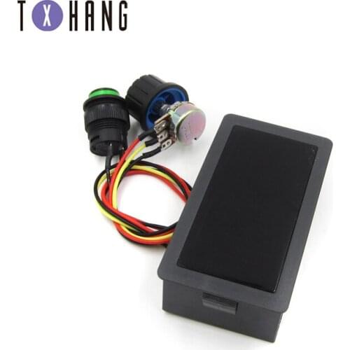 Digital display PWM motor speed controller 12V 24V (6-30v) switch controller NEW diy electronics