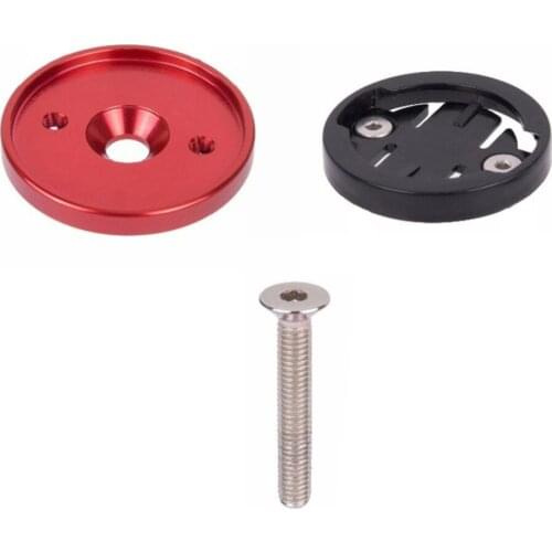 MTB Road Bike Bicycle Computer Holder Stem Top Cap Cycling Stopwatch GPS Speedometer Mount Bracket For GARMIN Bryton CATEYE