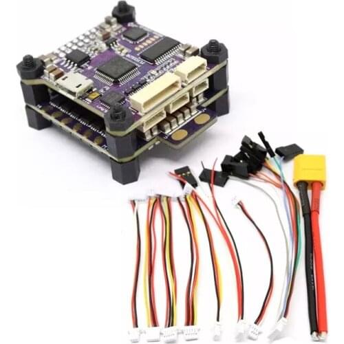 Flycolor Raptor S-Tower 30A 4 in 1 ESC Electronic Speed Controller 2-4 S Support Dshot600 + F3 flight Controller + OSD