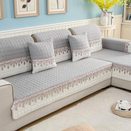Cotton Printed Sofa Towel Universal Non-Slip Sofa Cover Set Sofa Cushion