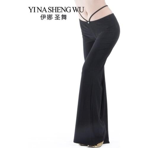 Tribal Belly Dancing Wear Costume Diamond Crystal Cotton Pants Belly Dance Practice Trousers 9 Colors Tribal Belly Dance Pants