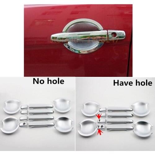 Car Cover External Sticks Frame Lamp Trim ABS Chrome Door Handle And Bowl For Mitsubishi Lancer EX 2010 2011 2012 2013 2014 2015