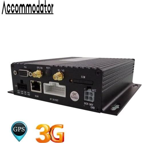 MDVR AHD 1080P Dual SD Card GPS 3G 4CH AHD 1080P Mobile DVR for Taxi Trailer Truck Vehicle Car School Bus