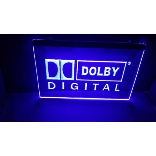 Mu10 Dolby Digital logo beer bar pub club 3d signs LED Neon light Sign home decor crafts