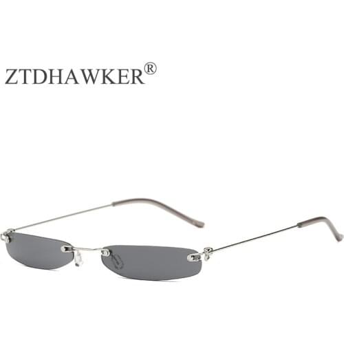 Trendy Exquisite Sunglasses for Men and Women Small Frame Square Wild Eyeglasses Ocean Lens Glasses