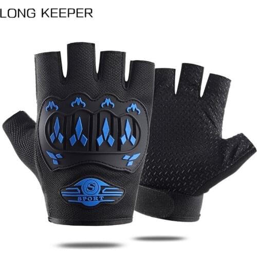 Half Finger Gym Gloves Men Sports Fitness Training Exercise Anti Slip Weight Lifting Mittens Women Body Building Glove Guantes