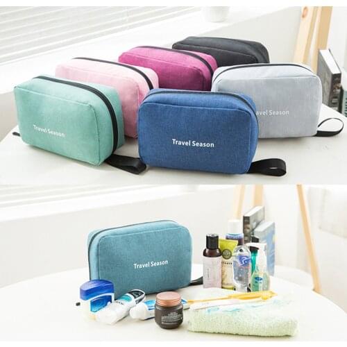 Portable Waterproof Travel Storage Bag Foldl Cosmetic Makeup Wash Shaving Bag Supplies Organizer Storage Bag Pouch Pocket