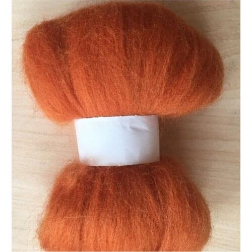 DIY handmade wool felting 50g wool fiber