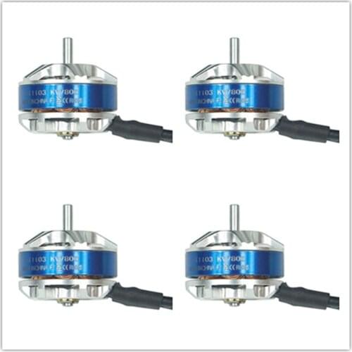 KINGKONG high quality Mini XT1103 7800KV Brushless Motor With propeller for ET100 RC Mini Multirotor Quadcopter