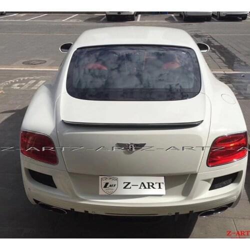 Z-ART CARBON FIBER REAR SPOILER FOR BENTLEY GT 2011-2016 CARBON FIBER REAR WING FOR bENTLEY GT CARBON FIBER REAR BOOT SPOILER