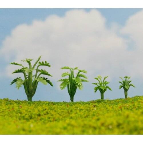 20pcs/lot 3.5cm Model Flower For Architecture Garden And Model Building Kits Toy Train Layout