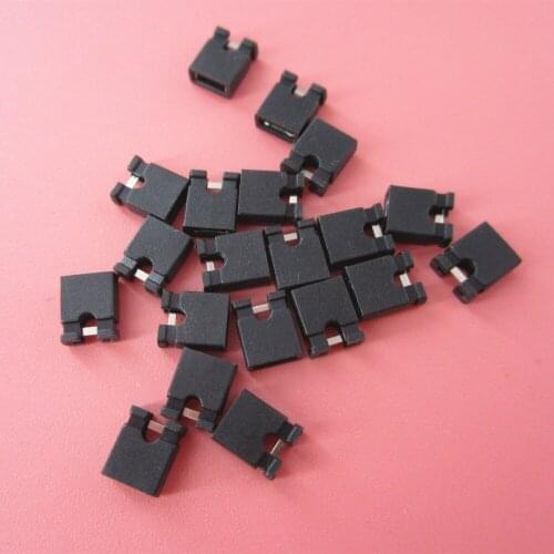200PCS/Lot 2.54mm Standard Circuit Board Jumper Cap Shunts Short Circuit Cap New Wholesale