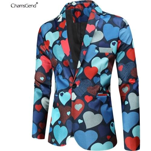 CHAMSGEND Men's Suits And Jackets