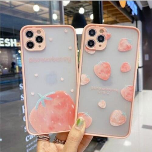 Cartoon Couple Phone Case Anti-knock For iphone 11 Pro Max XR X XS Max iphone SE 7 8 Plus Cute Back Cover Silicone Soft Cases