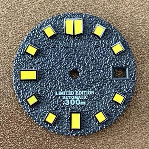 Nh35 Watch dial new modified watch literal skx007 small millimeter 28.5mm abalone nh35a universal nh35 dial(No luminous)