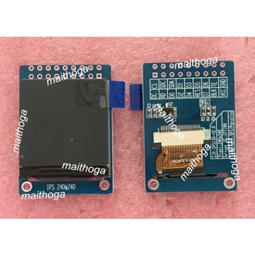 IPS 1.3 inch 18P/24P SPI HD TFT LCD Color Screen with Adapter Board ST7789 Dirve IC 8Bit Parallel Interface 240*240