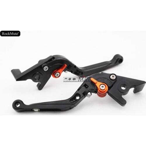 For KTM 690 Duke/R SMC SMC-R LC4 Supermoto Motorcycle Brake Clutch Levers Folding Extendable Adjustable CNC Billet Aluminum
