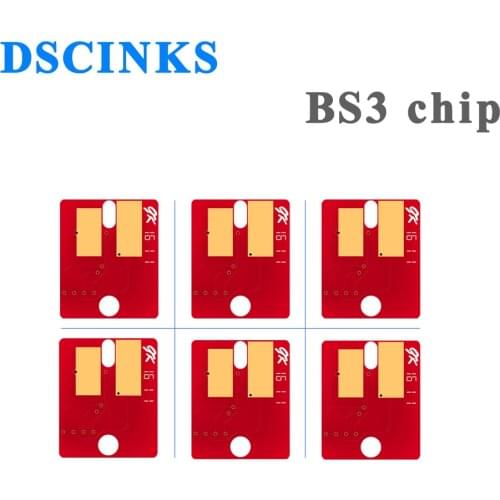 K C M Y 4 Color BS3 Eco Solvent Ink Cartridge Chip for Mimaki JV33 Inkjet Printer