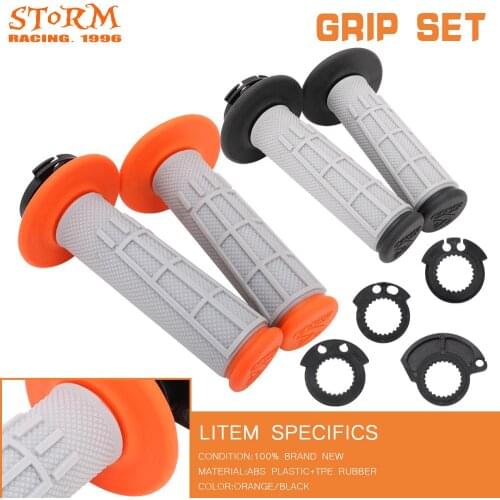 For Husqvarna 125-250 350 450 FC250 FX TC TX FE TE 250 2014-2018 2019 2020 Handlebar Lock-on Grips Handle Bar Left Right Grips