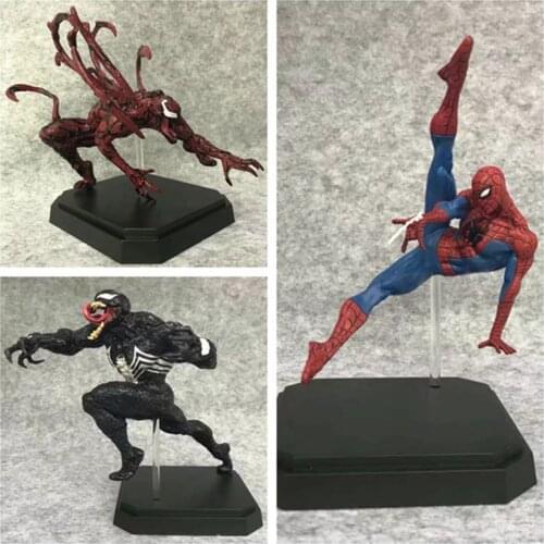 Marvel BDS Venom Carnage Amazing SpiderMan Statue Action Figure Model Toys