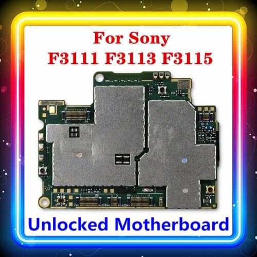 For Sony Xperia XA F3111/F3113/F3115 Motherboard Android Install Logic Board Original Replaced Clean with Full Chips