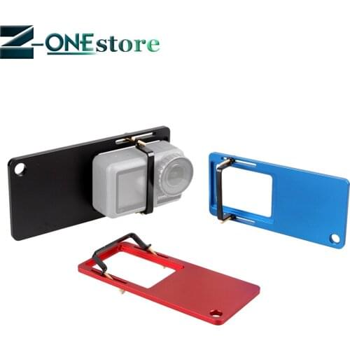 Metal Handheld Gimbal Adapter Switch Mount Plate for GoPro Hero 7 6 5 3 3+ 4 Yi 4k Camera for DJI Osmo Zhiyun Smooth Q Mobile