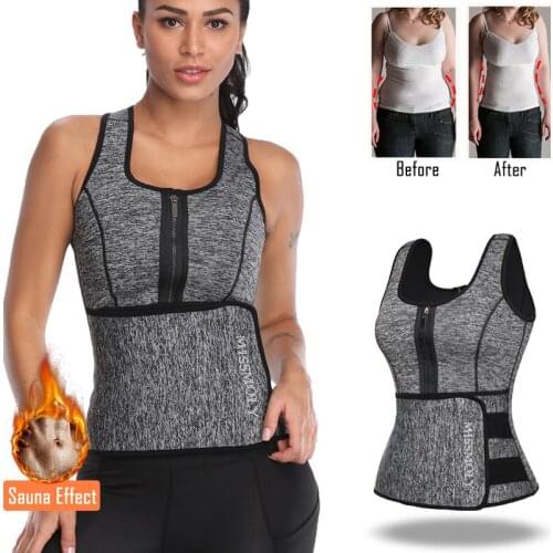 Miss Moly Neoprene Body Shaper Sweat Waist Trainer Modeling Belt Tummy Control Shapers Fitness Slimming Shapewear Cincher Corset