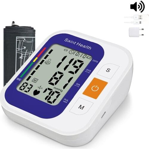 The New Automatic Sphygmomanometer Digital LCD Display Wrist Blood Pressure Monitor Heart Beat Rate Pulse Meter Measure Tonomete