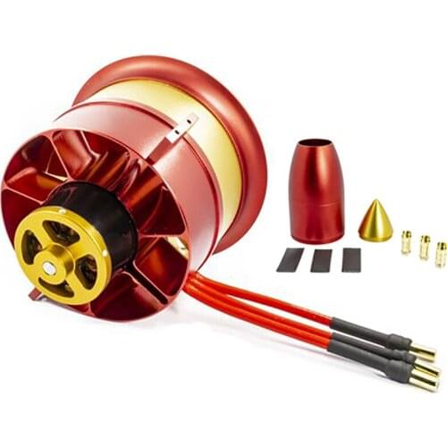 90mm Full Metal Ducted Fan EDF 12 Blades JP Hobby 90mm 8S 4250 KV1330 CCW Motor For RC Jet Plane