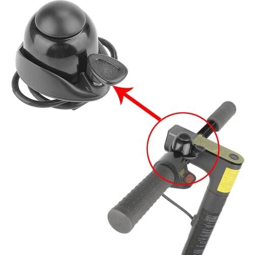 Aluminium Alloy Adjustable Handlebar Bell Finger Ring for Ninebot ES1/ES2/ES3/ES4 Electric Scooter Spare Parts Accessories